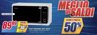 Trony Sharp Microonde + Grill R652W offerta