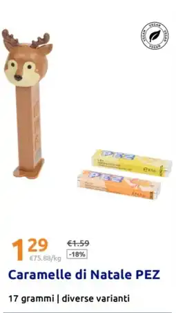 Action Caramelle di Natale PEZ offerta