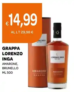 Ekom Grappa LORENZO INGA offerta