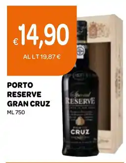 Ekom Porto reserve GRAN CRUZ offerta