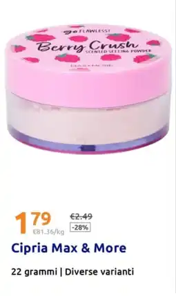 Action Cipria Max & More offerta