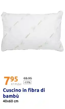 Action Cuscino in fibra di bambù offerta