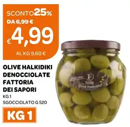 Ekom Olive halkidiki denocciolate FATTORIA DEI SAPORI offerta