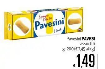 Maxi Supermercati Pavesi Pavesini assortiti 200gr offerta