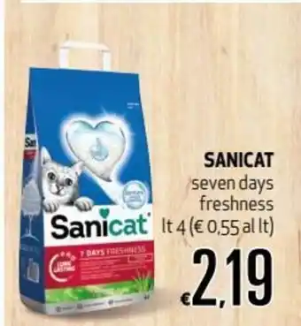 Maxi Supermercati Sanicat seven days freshness 4lt offerta