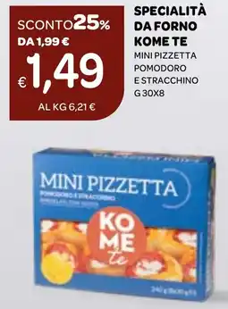 Ekom Specialità da forno KOME TE offerta