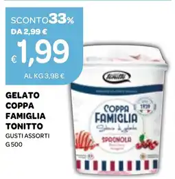 Ekom Gelato coppa FAMIGLIA TONITTO offerta