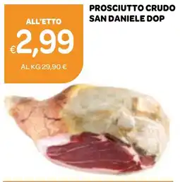 Ekom Prosciutto crudo SAN DANIELE DOP offerta