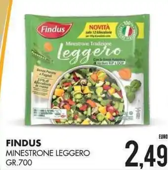 Findus Minestrone Leggero 700gr