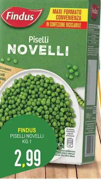 Mazzeo Giocattoli Findus Piselli Novelli 1kg offerta