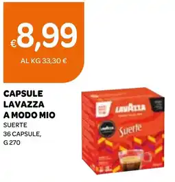 Ekom Capsule lavazza a modo mio suerte offerta