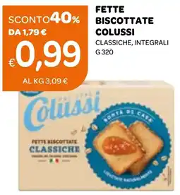 Ekom Fette biscottate COLUSSI offerta