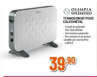 Olimpia splendid termoconvettore caleometal