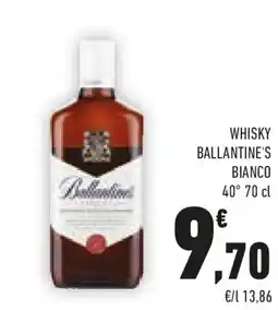 Conad Whisky ballantine's bianco offerta