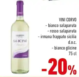 Conad Vini corvo offerta