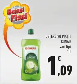 Conad Detersivo piatti CONAD offerta