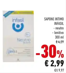 Conad Sapone intimo INFASIL offerta
