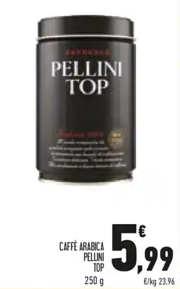 Conad Caffè arabica PELLINI TOP offerta