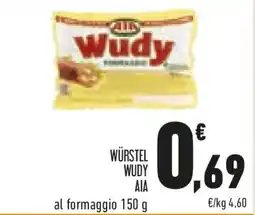 Conad Würstel wudy AIA offerta