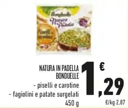 Conad Natura in padella BONDUELLE offerta