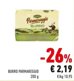 Conad Burro parmareggio offerta