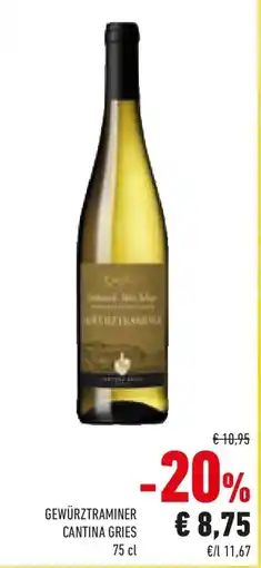 Conad Gewürztraminer cantina gries offerta