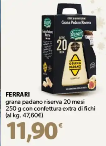 FERRARI grana padano riserva 20 mesi