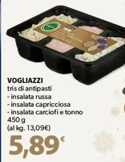 Famila Superstore VOGLIAZZI tris di antipasti offerta