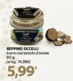 Famila Superstore BEPPINO OCCELLI burro con tartufo d'estate offerta