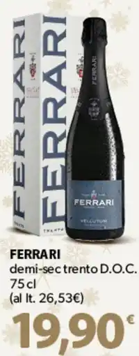 Famila Superstore FERRARI demi-sec trento D.O.C. offerta