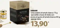 Famila Superstore URBANI -cioccolatini al tartufo bianco offerta
