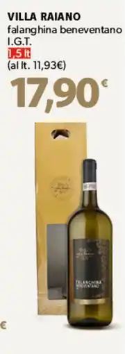 Famila Superstore VILLA RAIANO falanghina beneventano I.G.T. offerta