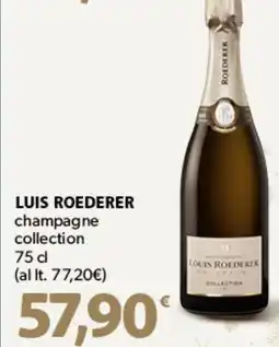 Famila Superstore LUIS ROEDERER champagne collection offerta