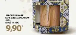 Famila Superstore SAPORE DI MARE filetti di tonno PREMIUM offerta