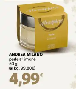 Famila Superstore ANDREA MILANO perle al limone offerta