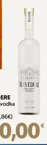 Famila Superstore BELVEDERE organic vodka offerta