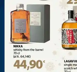Famila Superstore NIKKA whisky from the barrel offerta