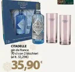 Famila Superstore CITADELLE gin de france offerta