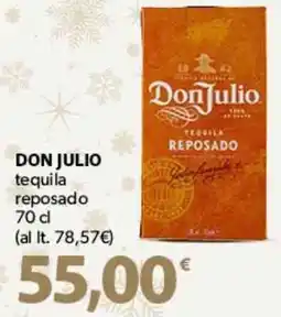Famila Superstore DON JULIO tequila reposado offerta