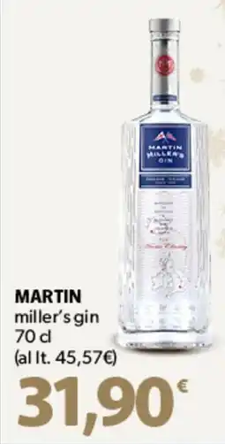 Famila Superstore MARTIN miller's gin offerta