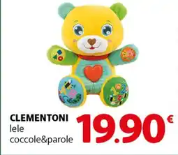 Famila Superstore CLEMENTONI lele coccole&parole offerta