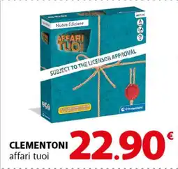 Famila Superstore CLEMENTONI affari tuoi offerta