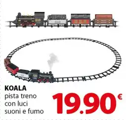 Famila Superstore KOALA pista treno con luci suoni e fumo offerta