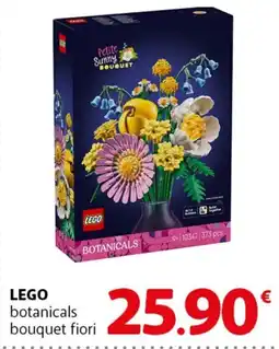 Famila Superstore LEGO botanicals bouquet fiori offerta