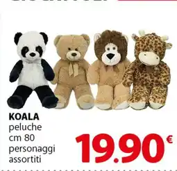Famila Superstore KOALA peluche cm 80 offerta