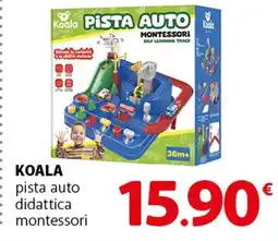 Famila Superstore KOALA pista auto didattica montessori offerta
