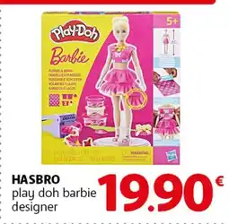 Famila Superstore HASBRO play doh barbie designer offerta