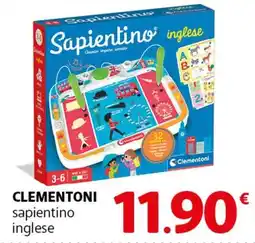 Famila Superstore CLEMENTONI sapientino inglese offerta