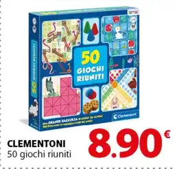 Famila Superstore CLEMENTONI 50 giochi riuniti offerta