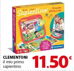 Famila Superstore CLEMENTONI il mio primo sapientino offerta